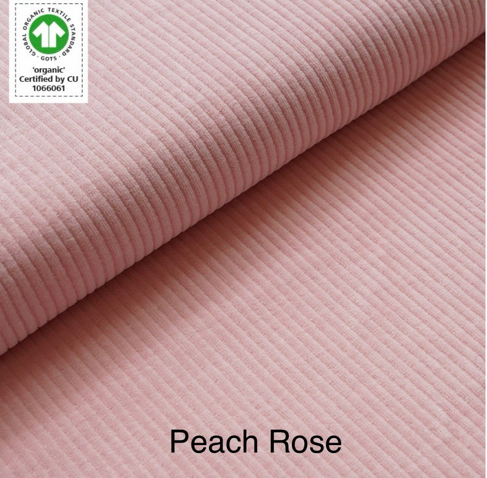 Cord Nicky Peach Rose
