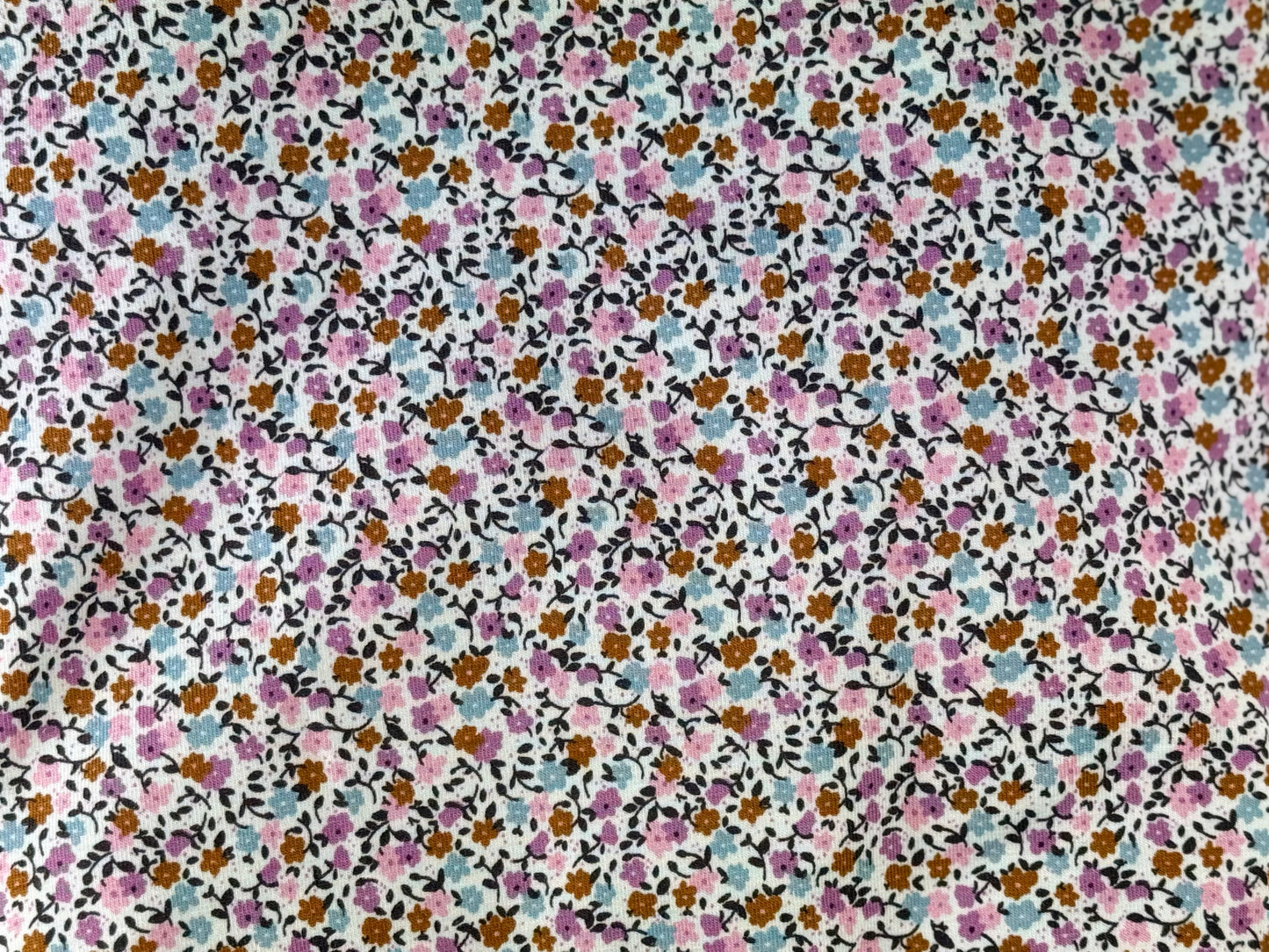 Jersey bunte Blümchen