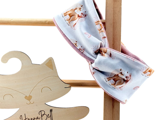 Knotenstirnband handmade – individuell konfigurierbar | Haarband Kinder & Erwachsene | gefüttert warm oder leicht