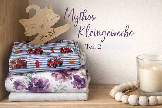 Mythos Kleingewerbe - Teil 2 Kleingewerbe ist nur fürs Finanzamt „klein“: Pflichten, Umsatzsteuer, LUCID, Reverse Charge & echte Erfahrungen aus meinem Handmade-Onlineshop.