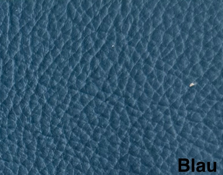 Leder Blau