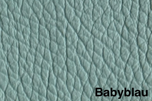 Leder Babyblau