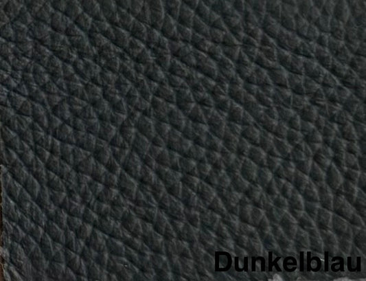 Leder Dunkelblau