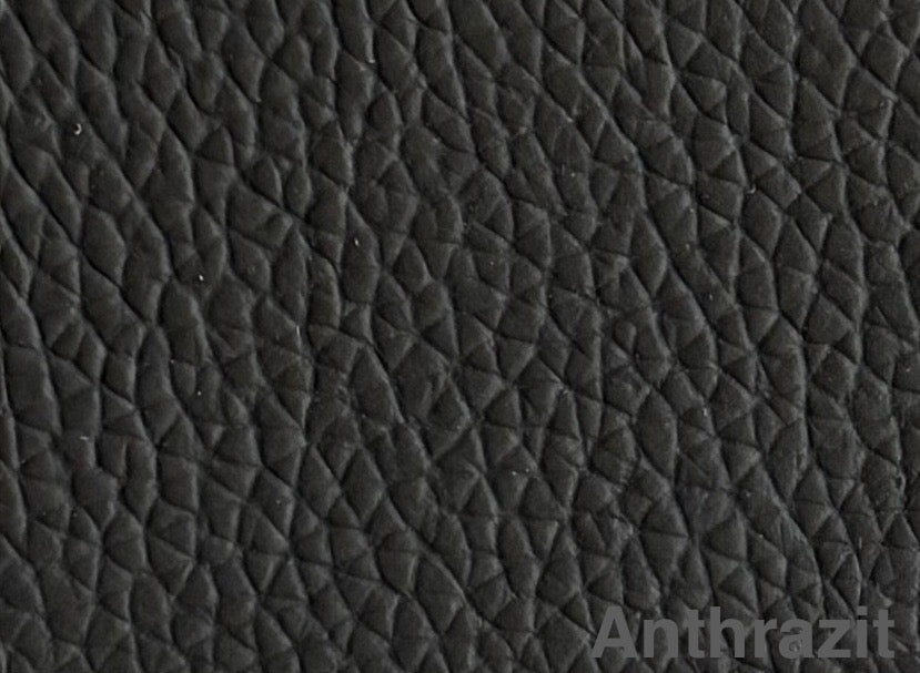 Leder Anthrazit