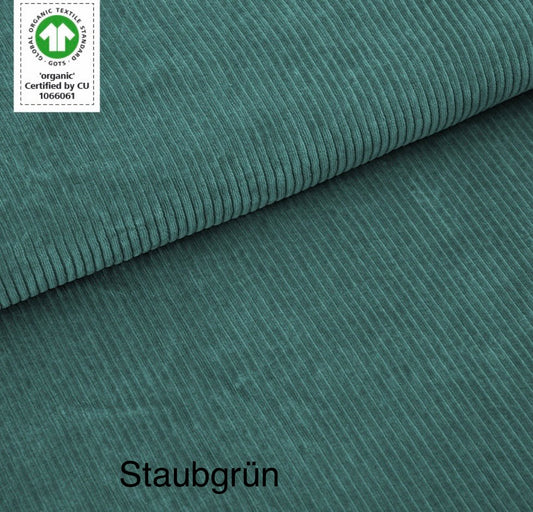 Cord Nicky Staubgrün