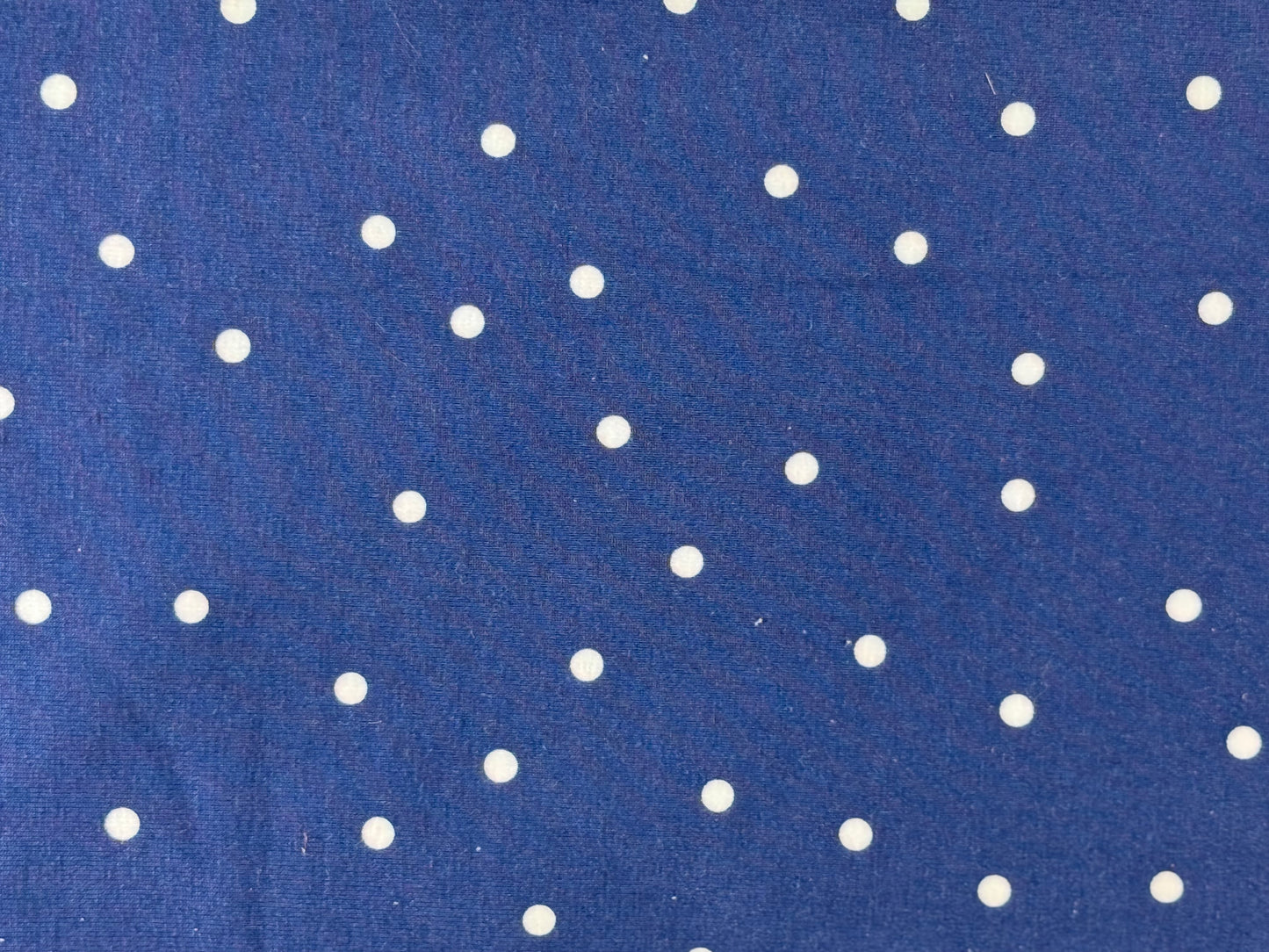 Jersey Punkte blau