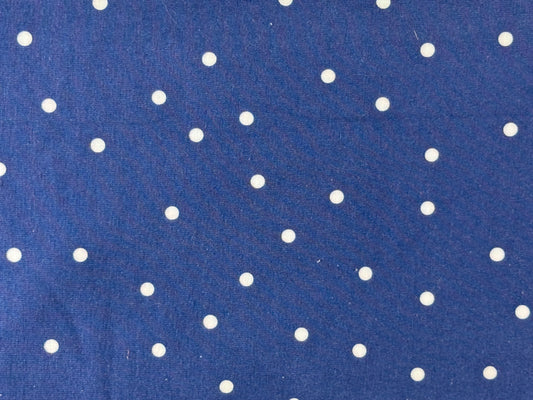 Jersey Punkte blau