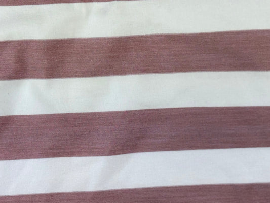 Jersey gestreift altrosa