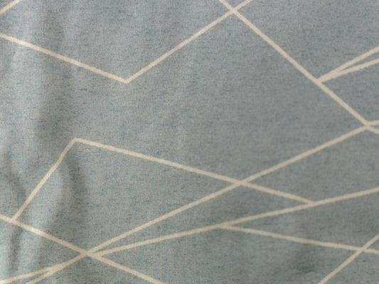 Jersey Shapelines hellblau
