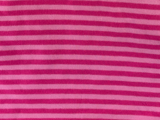 Jersey gestreift rosa/ pink