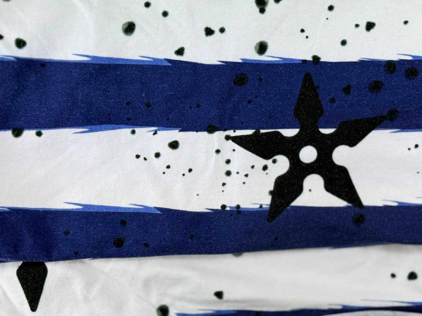Jersey gestreift blau