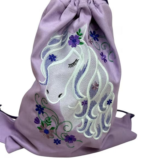 Einhorn vollstick Blumen