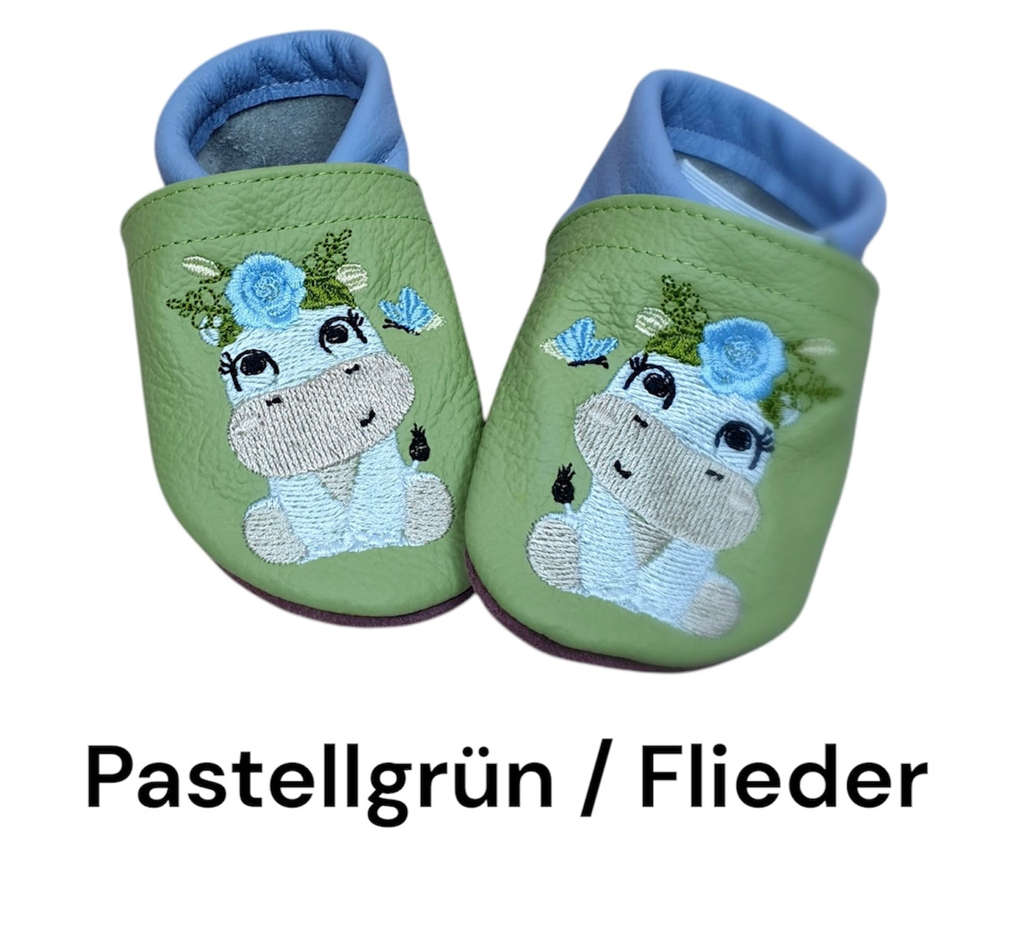 Hier Deine individuelle Lederpuschen - Größe 18-31 zusammenstellen Personalisierbar